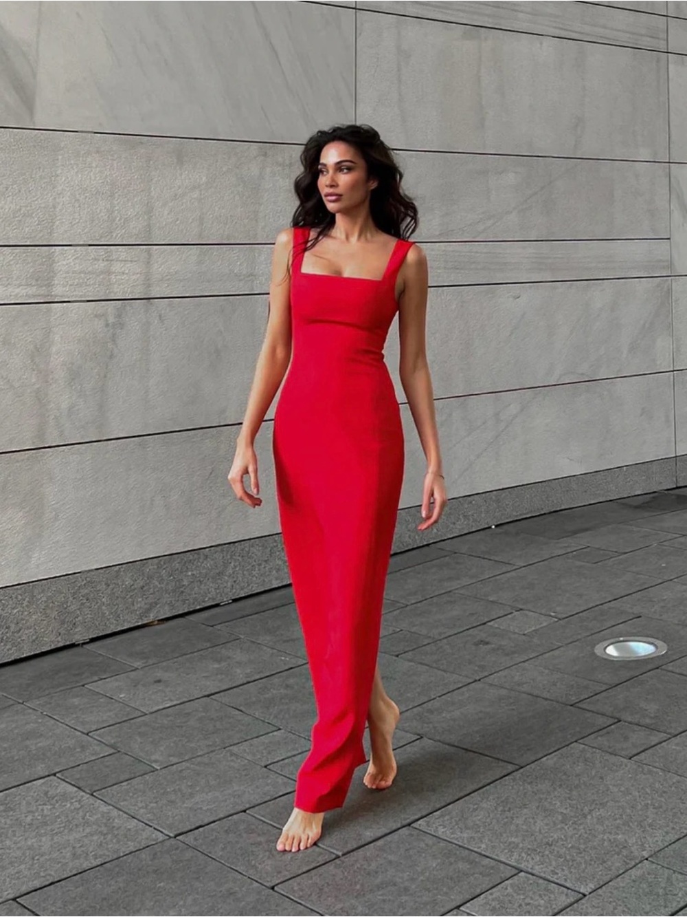 Bianca and Bridgett Red Bonnie Dress